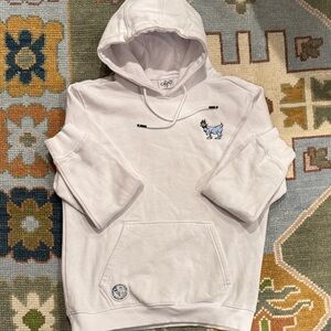 GOAT White Hoodie Size M
